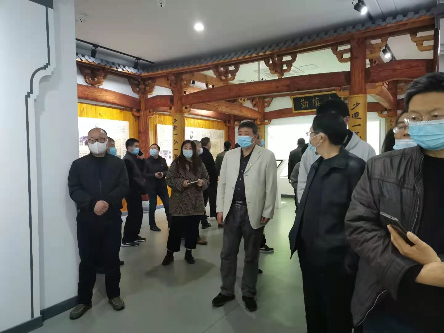 参观廉政教育基地